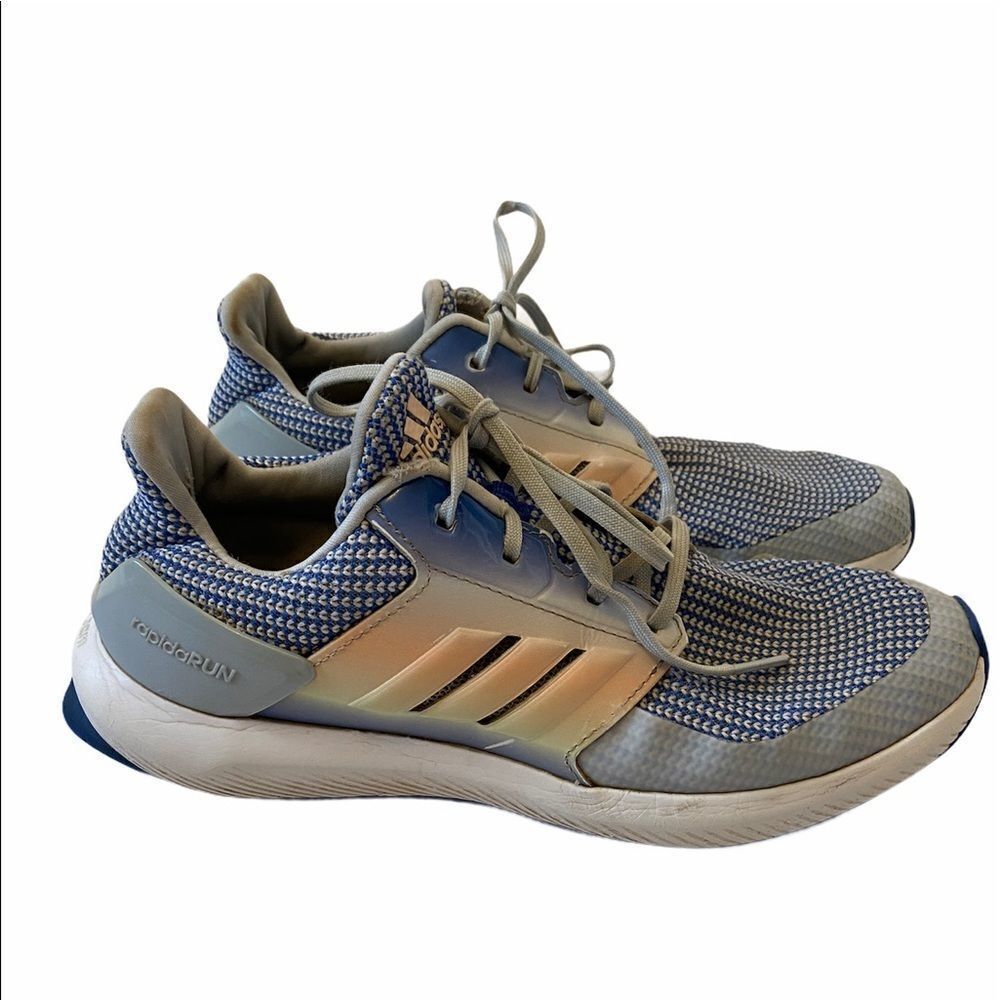 ADIDAS RAPIDA RUN Blue & Pink Running Shoe 5 1/2